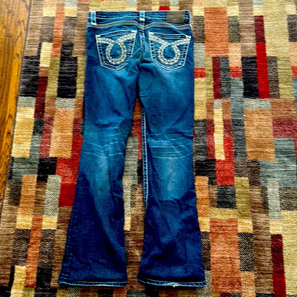 Dark blue big star jeans